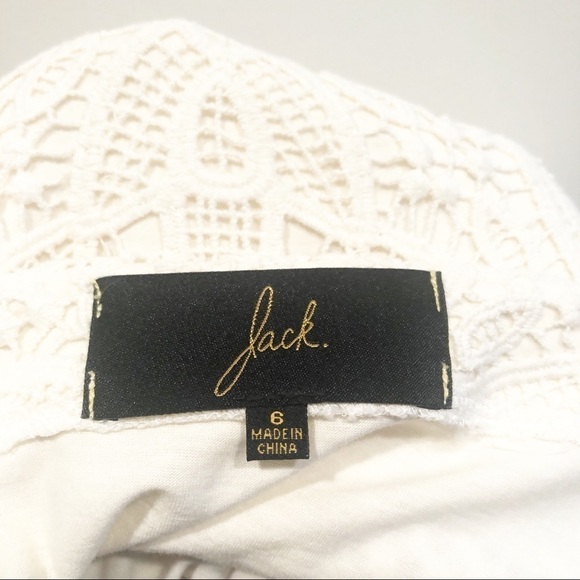 Jack by BB Dakota Fiona Crochet Lace Mini Skirt - Picture 5 of 9